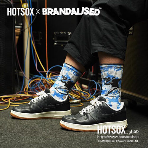 10月19日～22日(金)宮下パーク「or」にてHOTSOX-Banksy（Brandalised）のポップアップショップを開催