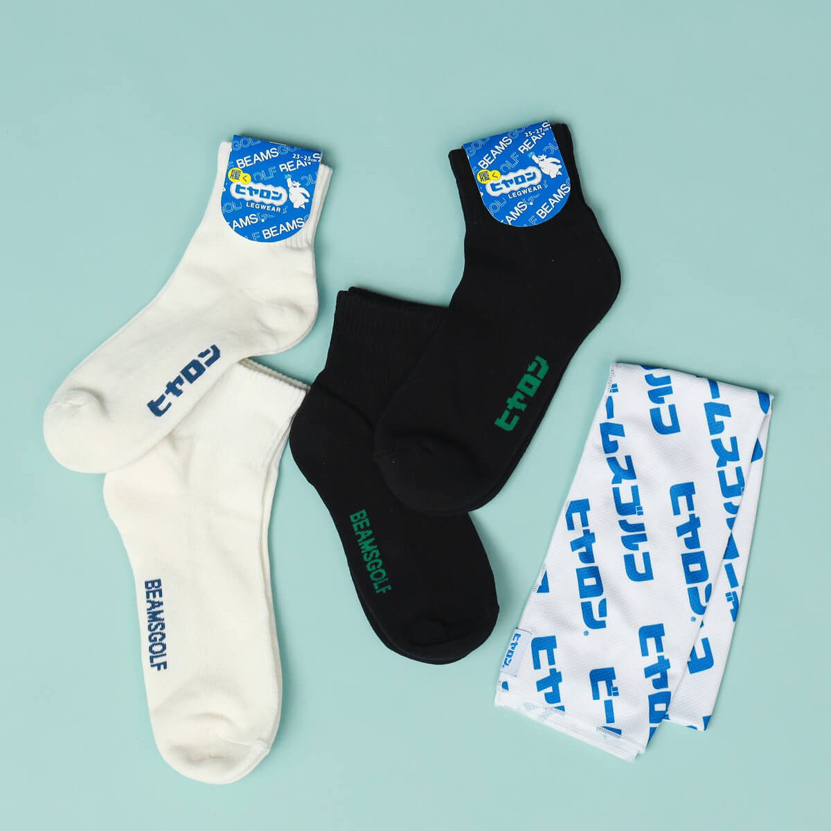 ヒヤロン × BEAMS GOLFコラボアイテム発売